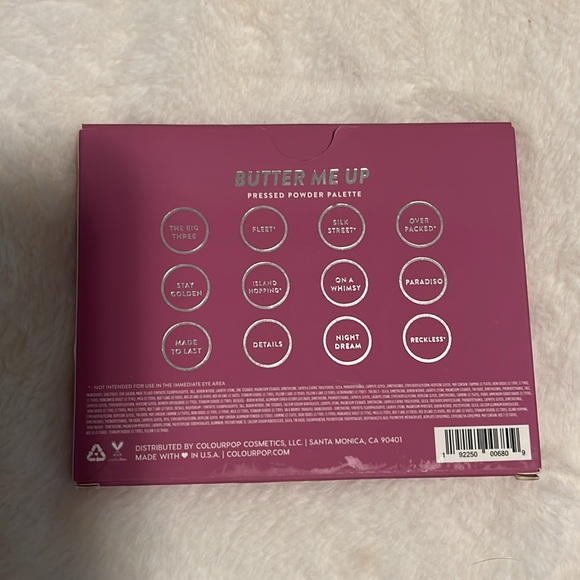 Colourpop Limited Edition • Eyeshadow Palette•Butter Me Up•NIB - Picture 3 of 5